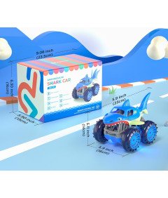 Daljinsko voden avto v obliki morskega psa na USB-C Darilo za otroke