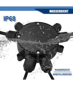 Set 5 Vodotesnih Razdelilnih Doz IP68 Razdelilne Omarice