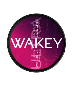 WAKEY Kofeinske energijske vitaminske vrečke 200 mg Češnja 20 kos