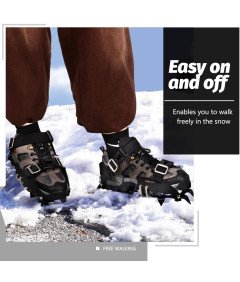 Gorske dereze Raki za čevlje 10 zob nastavljive za sneg treking