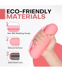 Set ženskih ročk 2 kosa po 0,5 kg Mehke uteži za roke za fitnes