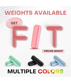 Set ženskih ročk 2 kosa po 0,5 kg Mehke uteži za roke za fitnes