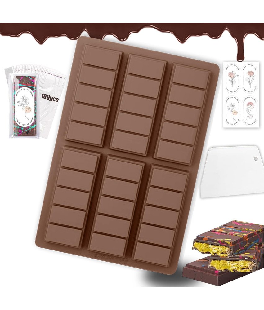 DAILIENFUS Silikonowa Foremka do Czekolady Dubajskiej Zestaw z Akcesoriami