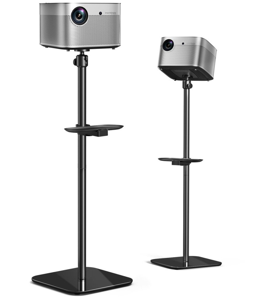 Viozon Univerzalno Stojalo za Projektor 88 cm Vrtljivo 360° Črno
