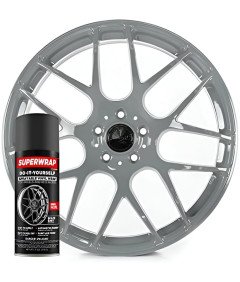Barva Lak Sprej Vinilna Folija za Obiranje Platišč Siva 325 ml