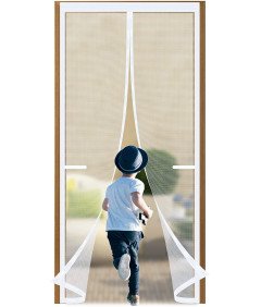 Homearda Magnetyczna Moskitiera na Drzwi Balkonowe Tarasowe 90x210 cm