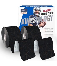 Profesjonalna Taśma Kinezjologiczna Kinesiology Sportowa 2 Sztuki 5x500 cm