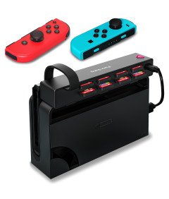 Epessa Držalo za branje kartic za igre Switch 4 reže Aktivna 4 mesta