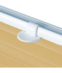 Eurohome Plise zavesa Montaža brez vrtanja Easyfix 105 x 130 cm Bež