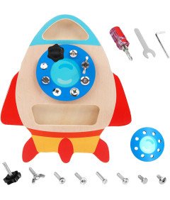 Drewniana Deska z Wkrętami...