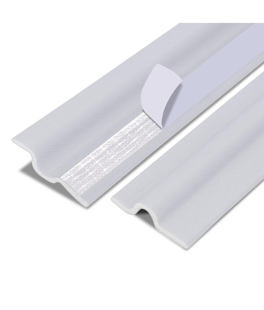 Uszczelka Samoprzylepna Do Okien Drzwi Wodoodporna Elastyczna 5.9 m Biała