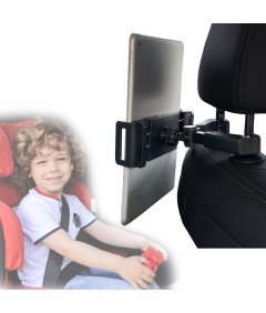 Samochodowy Uchwyt na Tablet Regulowany do Tylnego Siedzenia 6.5-10.9 Cali