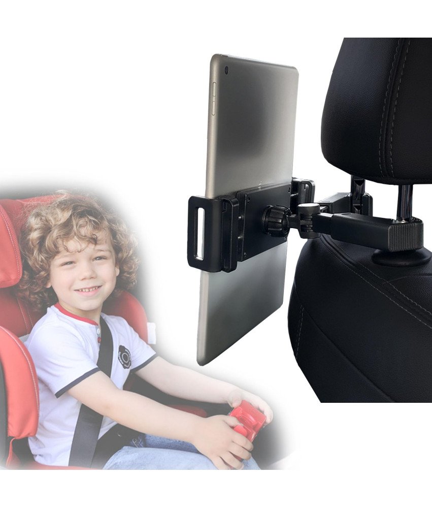 Avtomobilsko Nastavljivo Držalo za Tablični Računalnik za Zadnji Sedež 6.5-10.9 Palcev