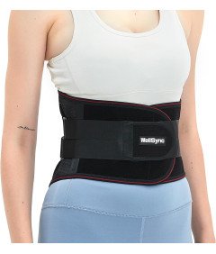 WellSync Ortoza za ledveno-križni predel hrbtenice, podporna za hrbet, velikost L