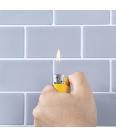 Stenske nalepke Samolepilne ploščice 3D PVC 30,5x30,5 cm 10 kosov sive