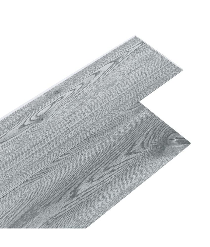 Panele Winylowe Samoprzylepne 36 Sztuk PCW 91x15cm Drewno Szare 5m²