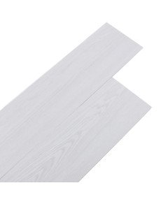 Panele Winylowe Samoprzylepne 36 Sztuk PCW 91x15cm Drewno Jasnoszare 5m²