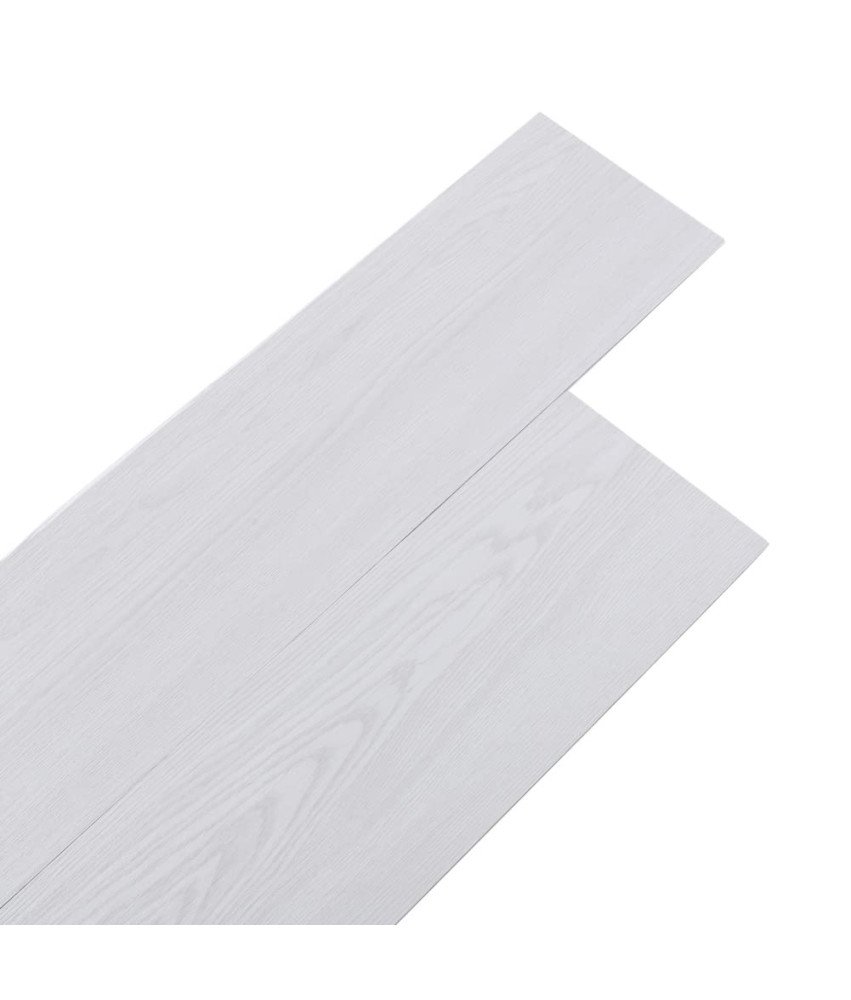 Panele Winylowe Samoprzylepne 36 Sztuk PCW 91x15cm Drewno Jasnoszare 5m²