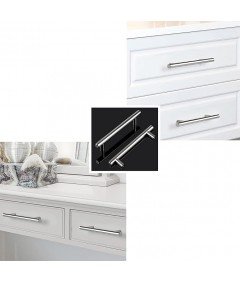 Uchwyt do Szafek Meblowy Klamka Polerowany Srebrny 20 szt 9,2 cm