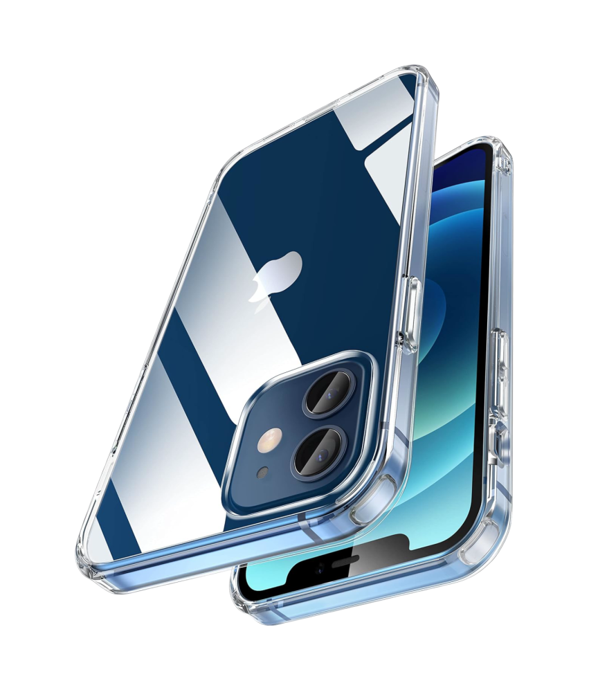 Etui Ochronne do iPhone 12/12 Pro Antywstrząsowe Plecki Przezroczyste