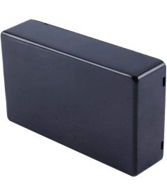 Zyyini Zestaw Wodoszczelnych Pudełek Czarne 5 sztuk 10 x 6 x 2.5 cm