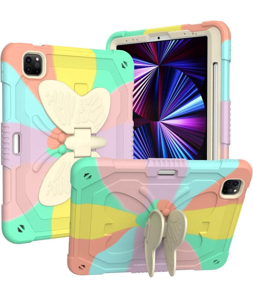 Etui Ochronne do iPad 4/5 Air 10.9" Pancerne Stojak Pasek Kolorowe