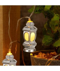Łańcuch Świetlny LED 1,65m Girlanda Vintage Dekoracja Ramadan 10 Diod