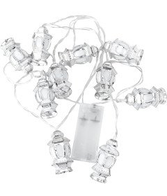 Łańcuch Świetlny LED 1,65m Girlanda Vintage Dekoracja Ramadan 10 Diod