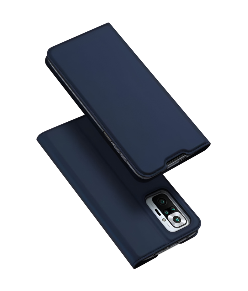 Etui Ochronne do Xiaomi Redmi Note 11 4G Skóra Portfel Klapka Granatowe