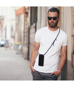 Zaščitni ovitek za Samsung Galaxy J4 Plus Vrvica Trak Prozoren