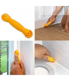 Orodje za nanašanje, pritrjevanje in tesnjenje silikona za letve