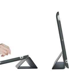 Zaščitno ohišje za iPad 2/3/4 9,7" Magnetna preklopna elegantna siva