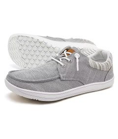 HOBIBEAR Platnene tekaške copate Unisex Lahke sive 41 EU