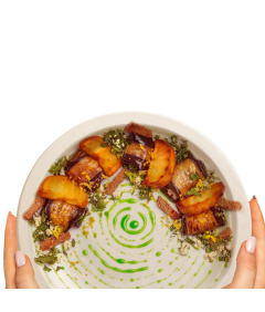 Talerze Jednorazowe Papierowe Tacka do Grilla Ciasta EKO 25 cm 50 szt