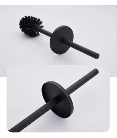 Wisząca Szczotka Do WC Łazienki Mocowana Na Ścianie Stal Uchwyt Bez Wiercenia Szczotki