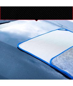 Ticfly Siva krpa iz mikrovlaken 50x60 cm - izjemno vpojna in hitro sušeča