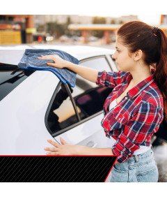 Ticfly Siva krpa iz mikrovlaken 50x60 cm - izjemno vpojna in hitro sušeča