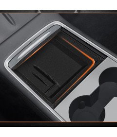 Organizator sredinske konzole za avto Tesla Model 3/Y 2019-23 Črna