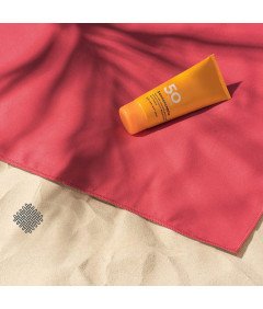 Ręcznik z Mikrofibry Sportowy Szybkoschnący Plażowy Różowy 180 x 90 cm