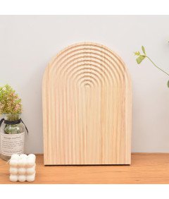 Drewniana Deska Do Krojenia i Serwowania Bukowa 32,5x24,5 cm Łukowa