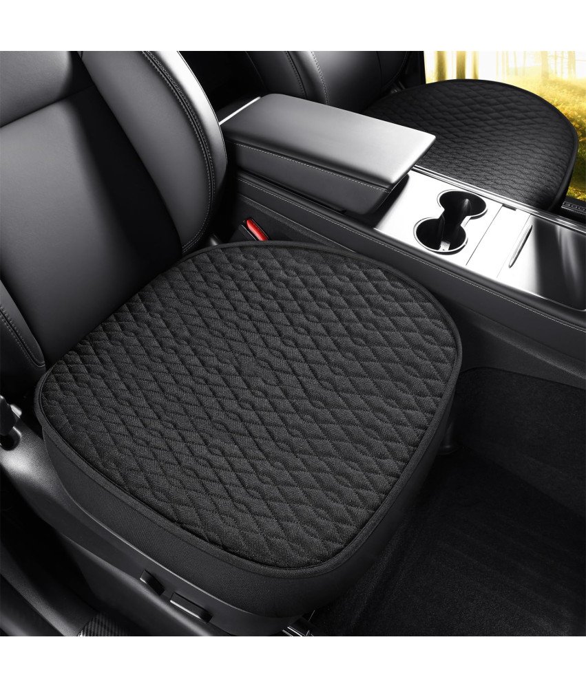 Prevleka brez naslonjala za avtomobilski sedež za Tesla Model Y, črna, 2 kosa