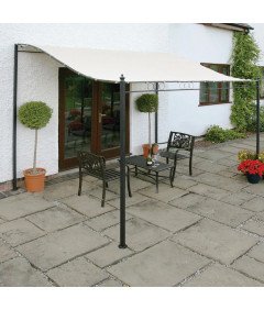 Vodoodporna sončna zaščita Markiza Tarasowa za gazebo 3x3 m bež barve