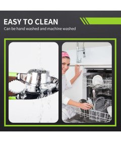 YC Kitchen Prasa do Czosnku Stal Nierdzewna Ergonomiczna Antypoślizgowa