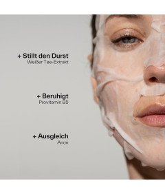 Nawilżająca Maska do Twarzy Bawełniana Naturalna Pielęgnacja Skóry 6 Sztuk