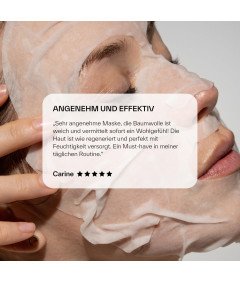 Nawilżająca Maska do Twarzy Bawełniana Naturalna Pielęgnacja Skóry 6 Sztuk