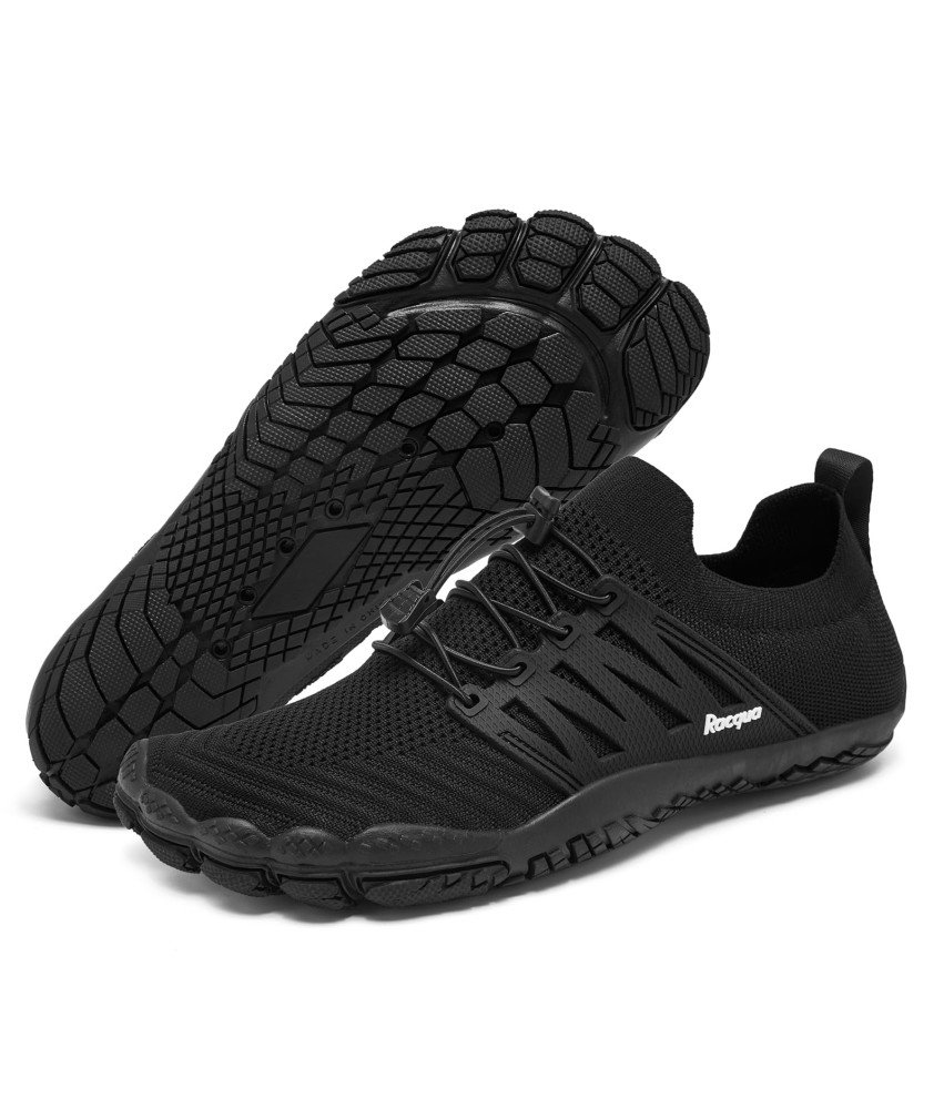 Racqua Čevlji za v Vodo Plavanje Športni Plažni Hitro Sušeči Črni 44