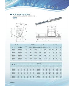 TEN-HIGH CNC Linearno Vodilo SBR16 Linearna Vodilna Sina 1000x16 mm Ogljikovo Jeklo