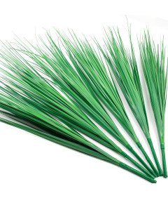 Umetna okrasna trava cebulica realistična 80 cm 6 kosov PVC zelena