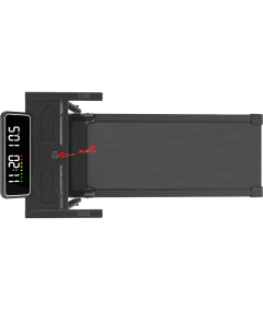 Bieżnia Domowa Elektryczna Składana Kąt Nachylenia Aplikacja Pilot 12 km/h