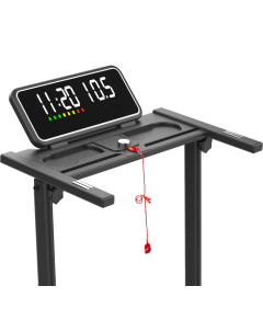 Bieżnia Domowa Elektryczna Składana Kąt Nachylenia Aplikacja Pilot 12 km/h